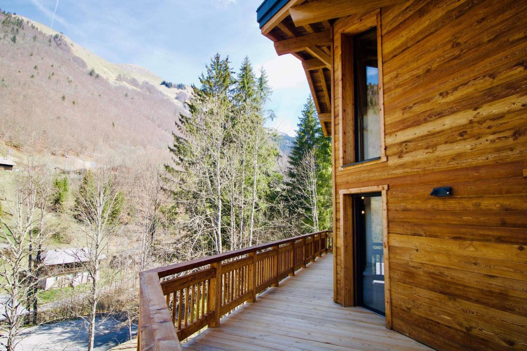 Les Petits Ours Montriond Superbe 8 14 Personnes Villa Exterior foto