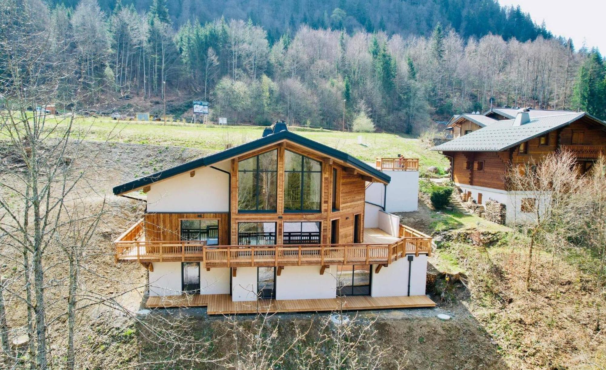 Les Petits Ours Montriond Superbe 8 14 Personnes Villa Exterior foto