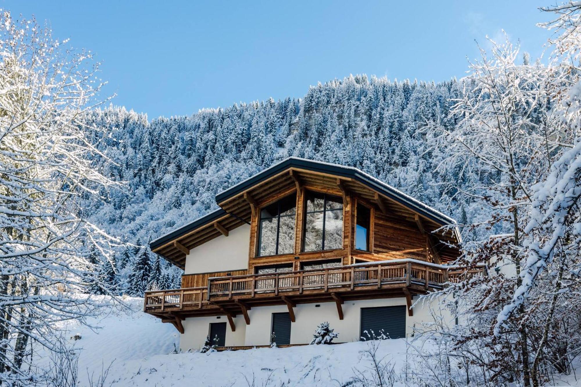Les Petits Ours Montriond Superbe 8 14 Personnes Villa Exterior foto